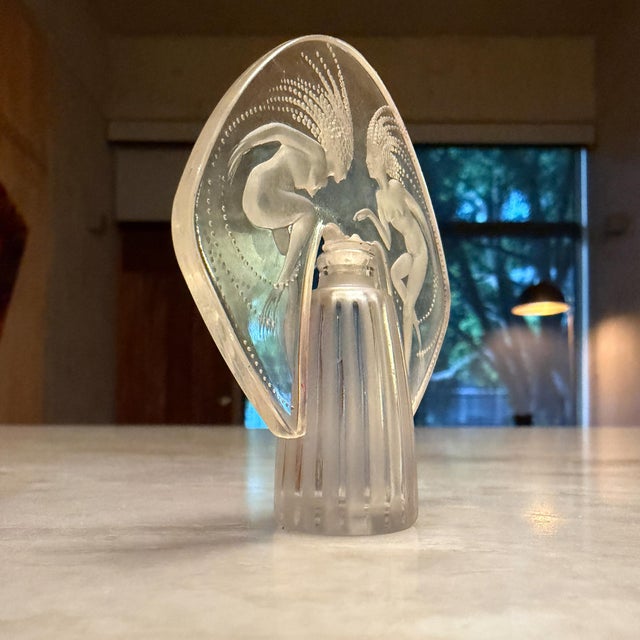 Lalique Ondines Perfume Bottle, Designed by Marie-Claude Lalique For Sale - Image 13 of 18