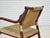 Scandinavian Armchairs with Furniture Velour and Bamboo, 1980s, Set of 2 For Sale - Image 15 of 18