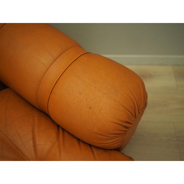 Vintage Spage Age Orange Sofa, 1960s For Sale - Image 15 of 18