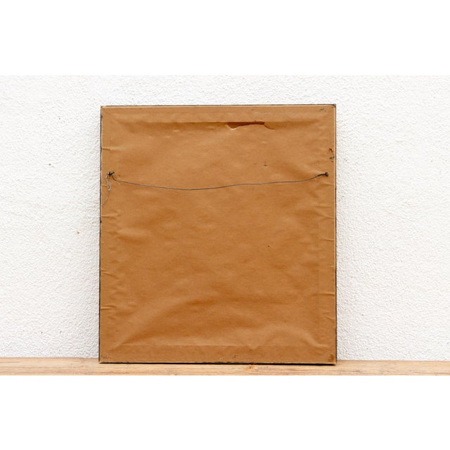 Black Antique Hmong Baby Carrier Framed Textile For Sale - Image 8 of 10