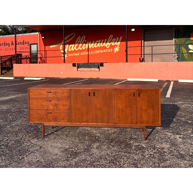 Fully-Refinished Mid Century Jack Cartwright for Founders Sideboard For Sale - Image 11 of 11