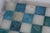 Stone Vintage Large Emerald Green Marble Stone Inlaid Chess Board Alabaster Handcrafted 1950's For Sale - Image 7 of 8