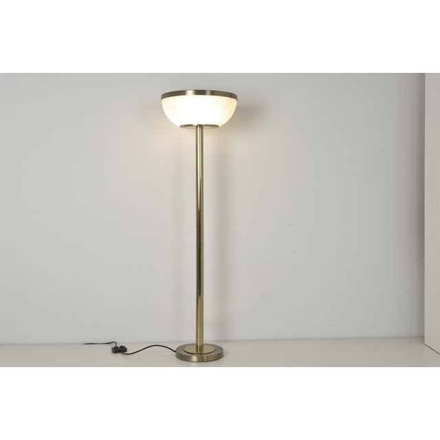 Large Italian Brass Floor Lamp from Lumi, 1968 For Sale - Image 15 of 15