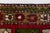 1960s Red & Olive Green Anatolian Carpet For Sale - Image 6 of 10