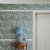 English House Of Hackney Moon Garden Wallpaper Sample - Verde For Sale - Image 3 of 8