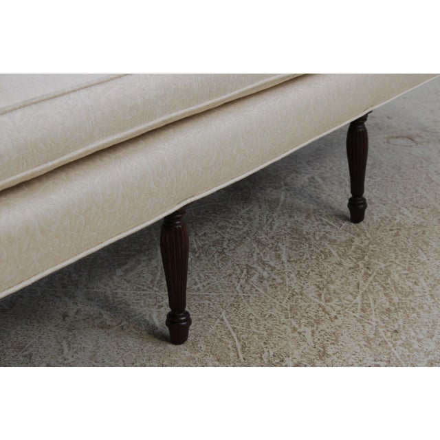 Hickory Chair Co. Sheraton Style Upholstered Sofa For Sale - Image 13 of 14