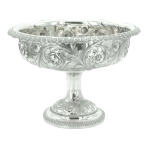 Mid 19th Century Sterling Silver Footed Centerpiece Bowl