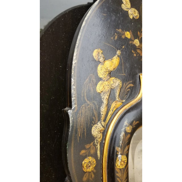 Chinoiserie Queen Anne Style Mirror For Sale - Image 10 of 12