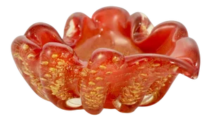 Barovier E Toso Murano Art Glass Bowl