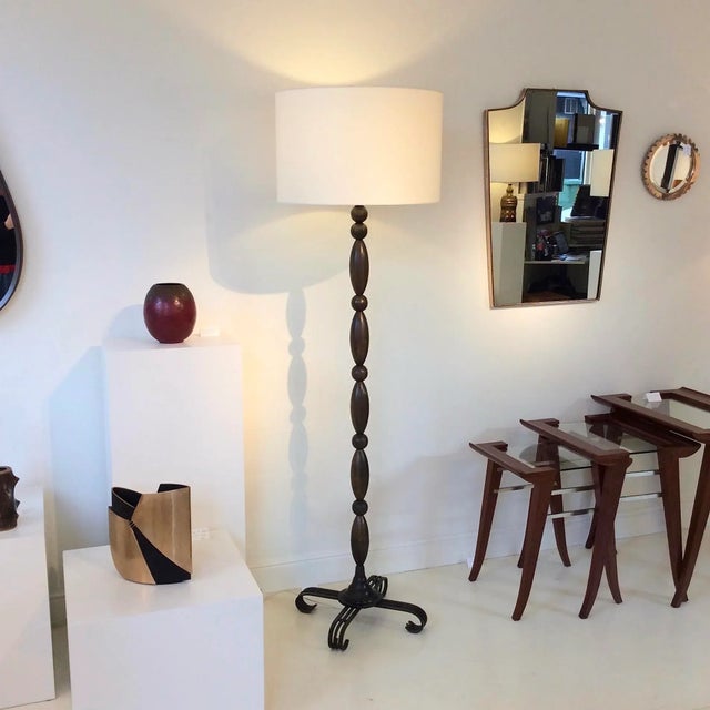 Art Deco French Floor Lamp, 1940s For Sale - Image 12 of 14