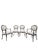 Mid 20th Century Vintage French Louis XV Style Walnut Dining Chairs – Set of 6 For Sale - Image 5 of 11