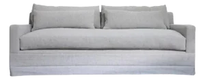 Moss Studios Kathy Sofa (Slubby Linen Flax)