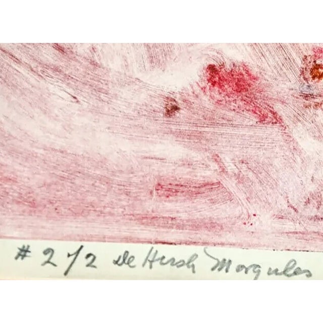 1940s De Hirsh Margules Lithograph Titled Daughter, Edition of 2 Only, Signed, Framed For Sale - Image 5 of 6