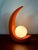 Red Coral Ceramic Lamps with White Globes by Luigi Ferro, Italy, 1970, Set of 2 For Sale - Image 8 of 11