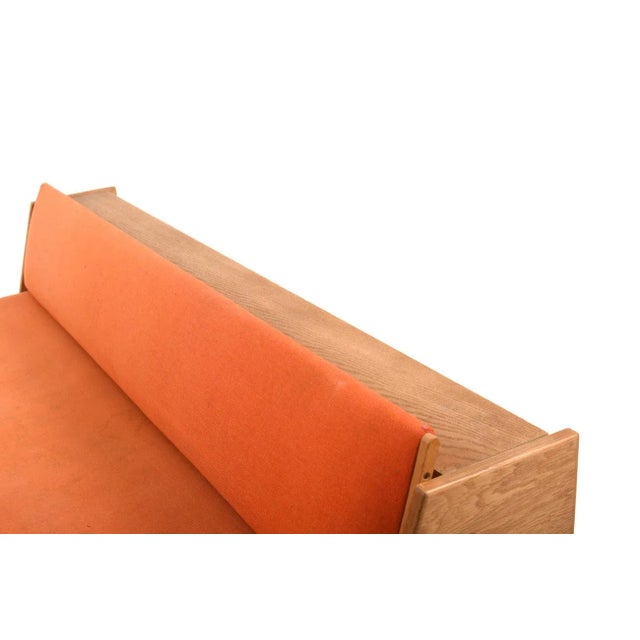 1950s Early GE-258 Daybed in Oak by Hans J. Wegner for Getama For Sale - Image 5 of 10
