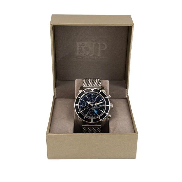 Breitling Superocean Heritage Chronograph 46mm A13320 Stainless Steel Watch For Sale - Image 9 of 10