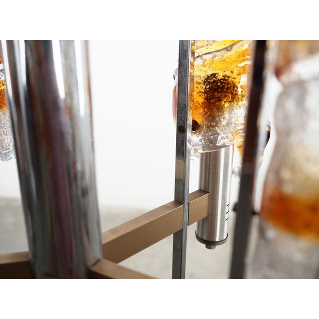 Italian Pendant Lamp in Murano Glass, Italy, 1970s For Sale - Image 9 of 18