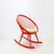 Vintage Circle Rocking Chair by Yngve Ekström for Stol AB Sweden, 1960s For Sale - Image 13 of 13