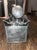 Metal Large Mid-Century Style Hand-Cast Aluminum Skeleton Casket Cooler For Sale - Image 7 of 12