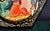 Vintage Russian Lacquer Box Painted Fairy Tale Scarlet Flower Trinket Signed For Sale - Image 11 of 16