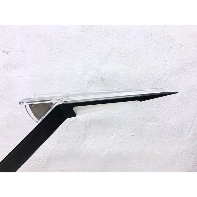 Metal Italian Halogen Table Lamp, 1980s For Sale - Image 7 of 17