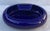 Model 670. Made in USA. Rich, glossy cobalt blue glaze.