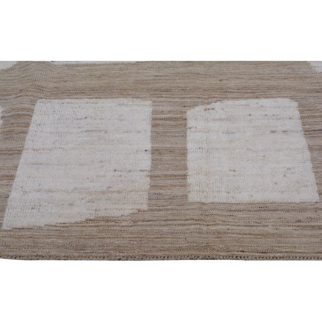 Moroccan Hand Knotted Wool Rug, 9'10''x13'9" For Sale - Image 4 of 6