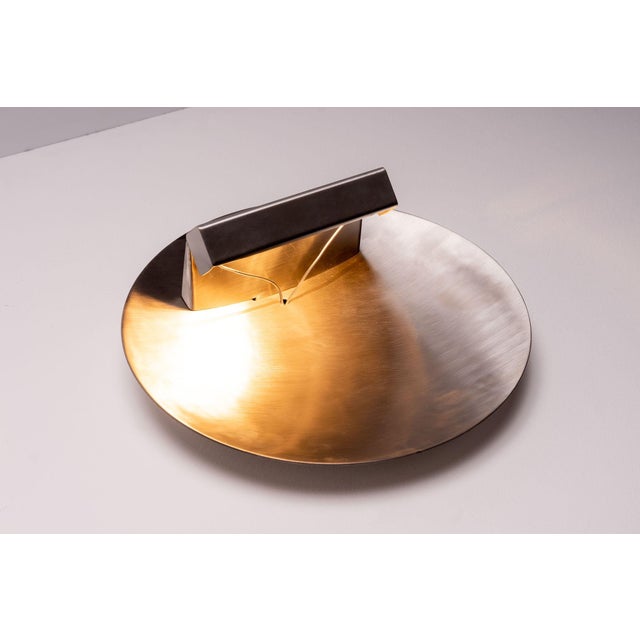 Metal Vintage French Stainless Steel Wall Light by Maria Pergay, 1970s For Sale - Image 7 of 18