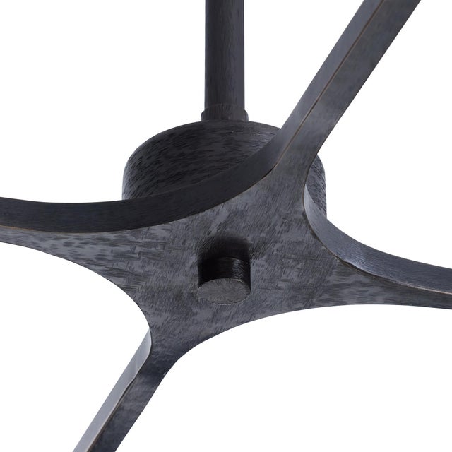 Arteriors Home Loryn Black Iron Flush Mount For Sale - Image 10 of 11