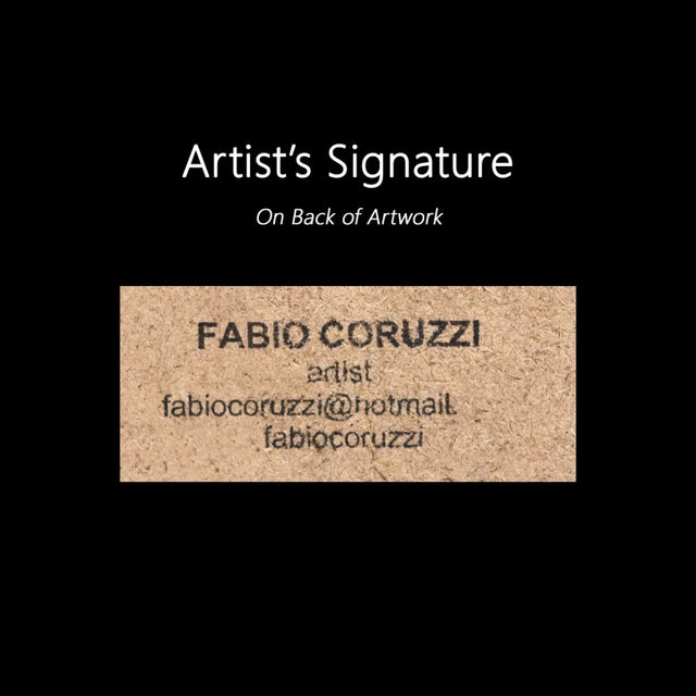 Porta Genova, Milan - Colorful Architecture Landscape Mixed Media Original Artwork by Fabio Coruzzi For Sale - Image 9 of 9