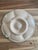French Provincial Antique French Faience Oyster Plate, Foucard-Jourdan Vallauris, Mottled Green Flambe Glaze, Early 20th Century For Sale - Image 3 of 5