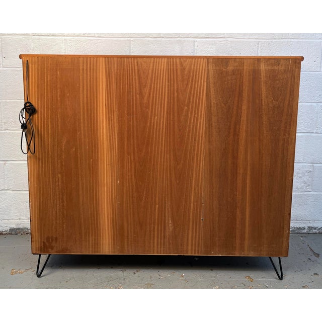 Mid 20th Century Modern Glass and Teak Display Bookcase For Sale - Image 15 of 15