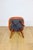 1970s Vintage Square Orange Terracotta Stool For Sale - Image 5 of 8
