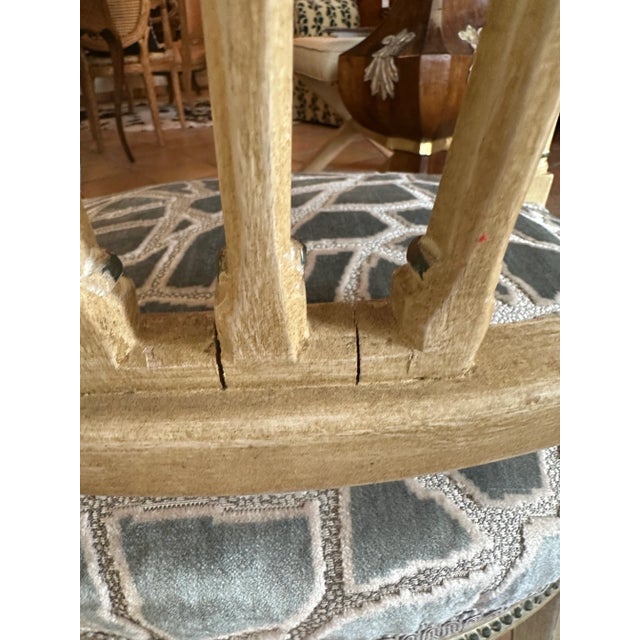 Wood 1940’s Italian Children’s Arm Chairs/a Pair For Sale - Image 7 of 12