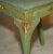 Set of Vintage Chinese Green Side Chairs, 1920s For Sale - Image 11 of 18