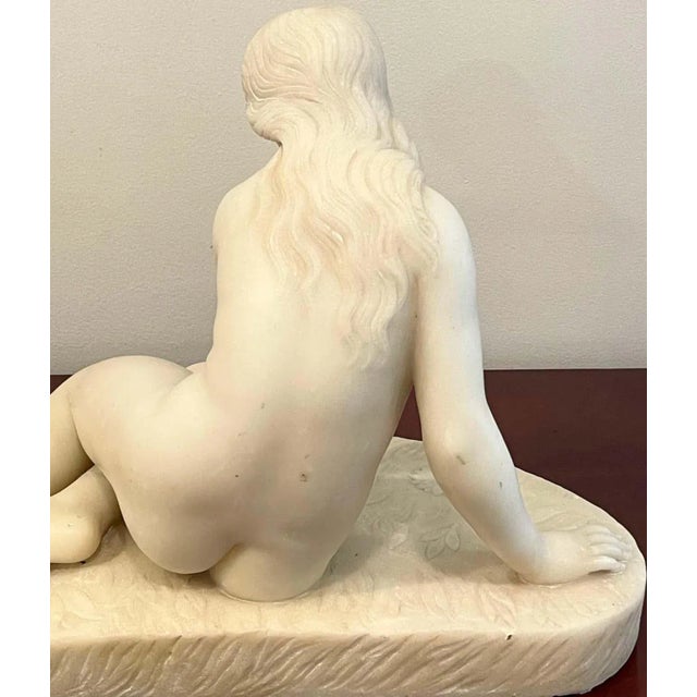 19th Century Marble Sculpture â€šÃ„ÃºEve at the Fountainâ€šÃ„Ã¹ After Edward Hodges Baily For Sale - Image 4 of 13