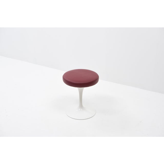Swiss Tulip Swivel Stool by Eero Saarinen for Knoll, 1970s For Sale - Image 11 of 11