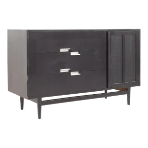 Merton Gershun for American of Martinsville Mid Century Ebonized Credenza