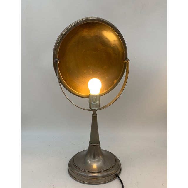 Metal Table Lamp, 1930s For Sale - Image 6 of 7
