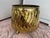 1950s Large Polished Brass Footed Planter From Itay For Sale - Image 4 of 11