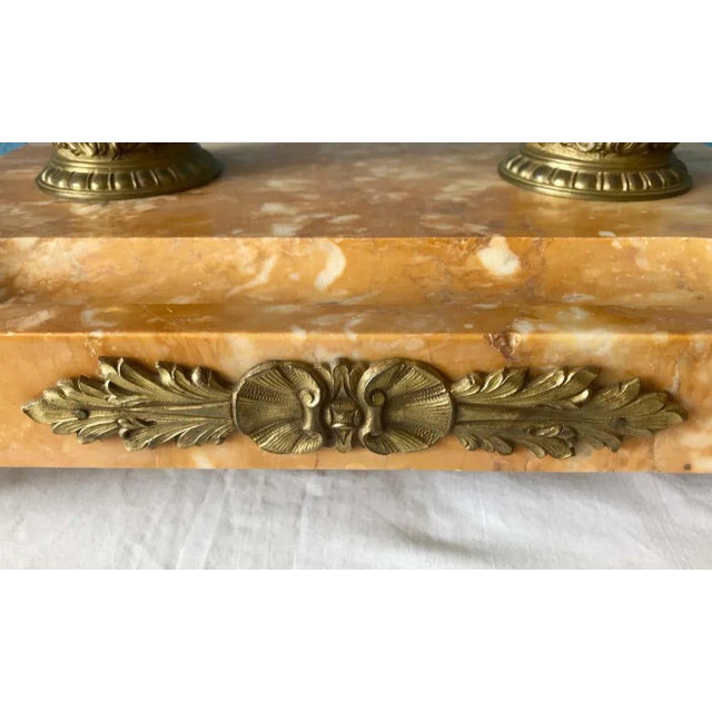 19th Century Sienna Marble Inkwell For Sale - Image 10 of 13