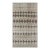 Vintage Distressed Rug With Diamond Modern Design in Earth Tones & Neutrals 6'8 X 12 For Sale