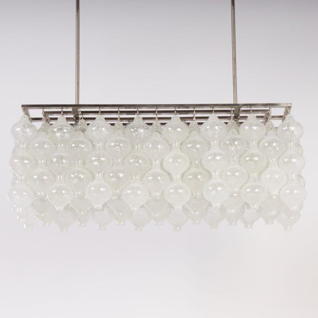 Tulipan Pendant Lamp with 162 Glass Elements by J. T. Kalmar for Kalmar, Austria, 1960s For Sale - Image 12 of 15