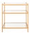 Gold 3 Tier Accent Table in Gold For Sale - Image 8 of 8