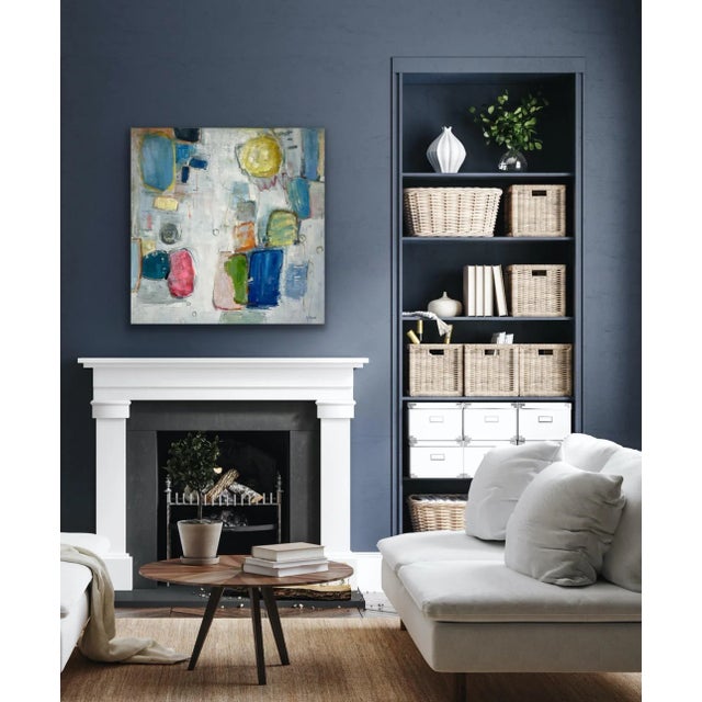 Contemporary Abstract Original Oil Painting For Sale - Image 4 of 12