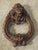 Oversized French Carved Walnut Study of a Bronze Door Knocker, 19th Century For Sale - Image 15 of 16