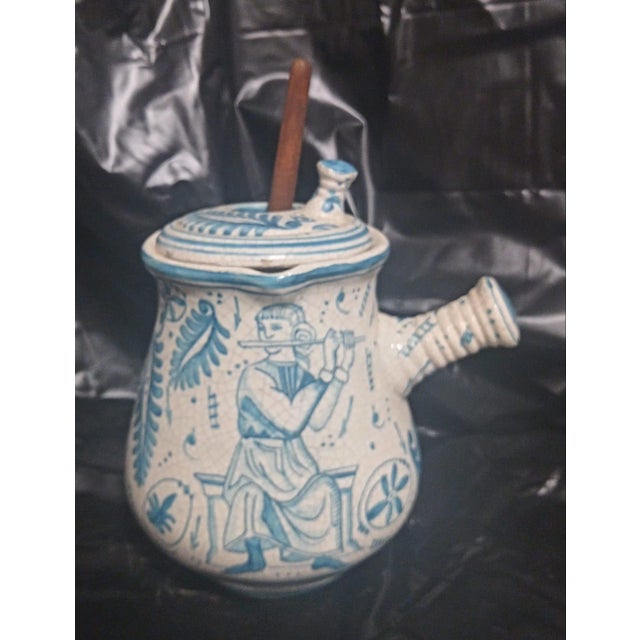 Wood Chocolate Pots from Cerámicas Benlloch, Manises, Spain, 1970s, Set of 21 For Sale - Image 7 of 11