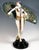Art Deco Dancer in Peacock Costume by Paul Philippe for Goldscheider, Vienna, 1925 For Sale - Image 4 of 13