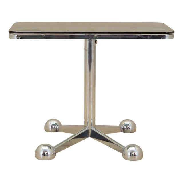 Italian Coffee Table on Wheels from Allegri, 1970s For Sale