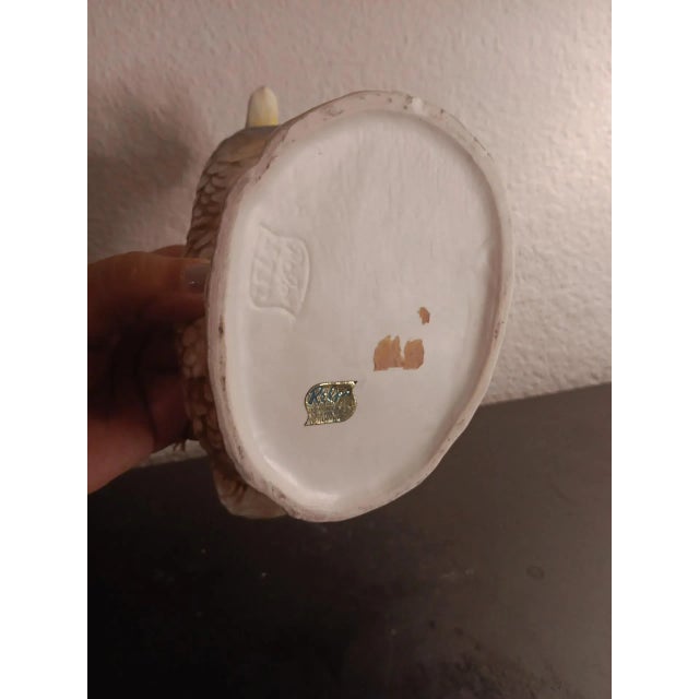 GORGEOUS Relpo 8" Ceramic Duck Planter. This vintage Relpo 8" ceramic planter in the shape of a duck is a charming...